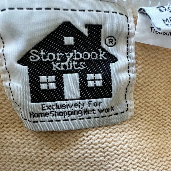 Storybook Knits Vintage Turquoise Crochet Cardigan - Picture 8 of 10